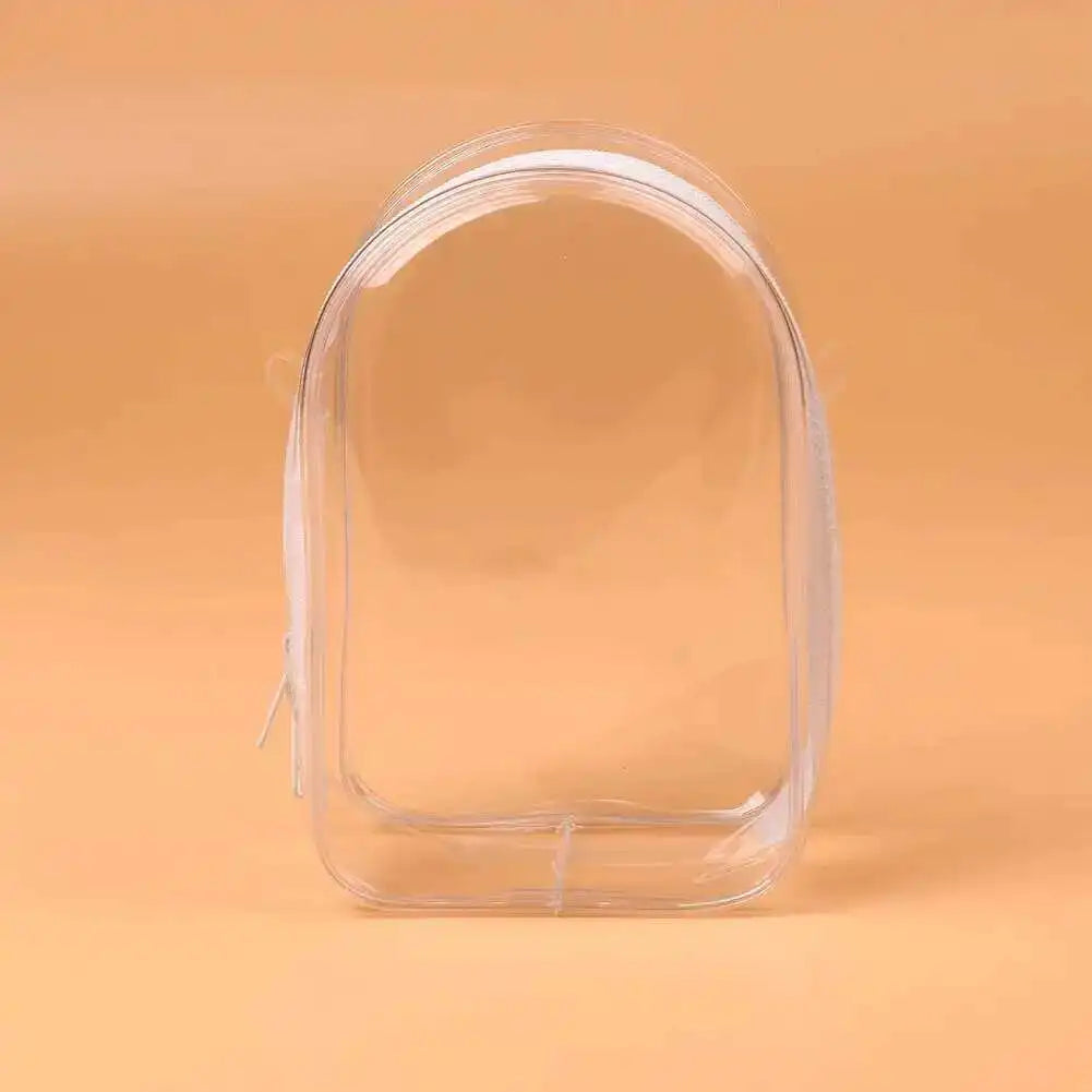 Custodia Protettiva Labubu 15cm – Borsa Tracolla PVC Trasparente con Pupazzo