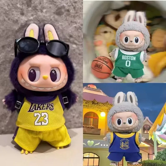 Completo da Basket per Bambole Labubu – Abbigliamento Sportivo