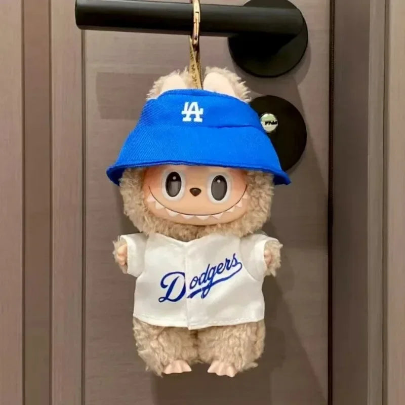 Outfit da Baseball per Bambole Labubu  – Completo Sportivo con Cappellino
