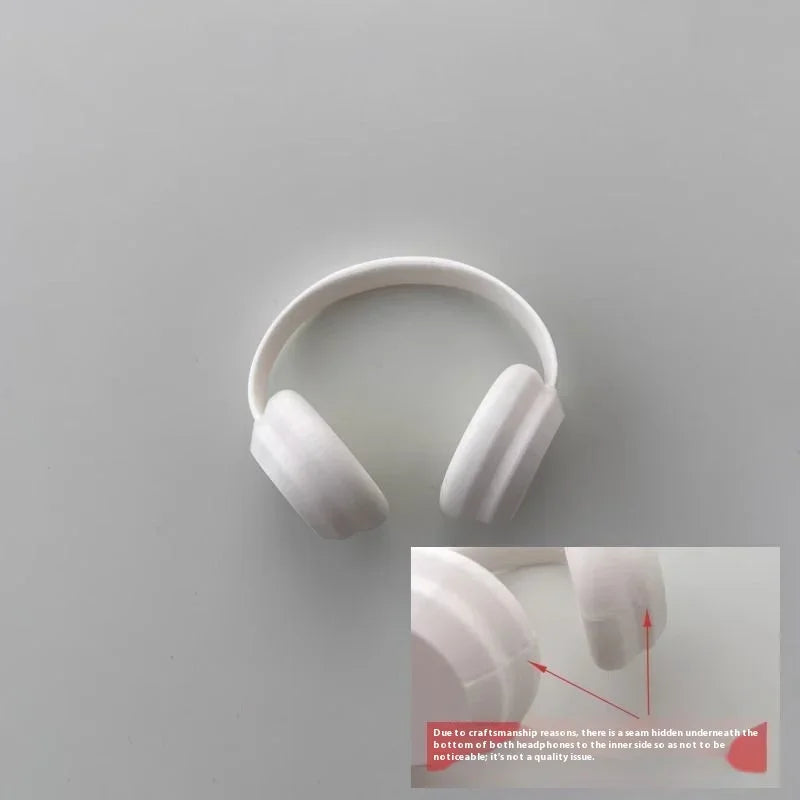 Cuffie Decorative per Bambola Labubu Mini – Accessorio Fashion DIY