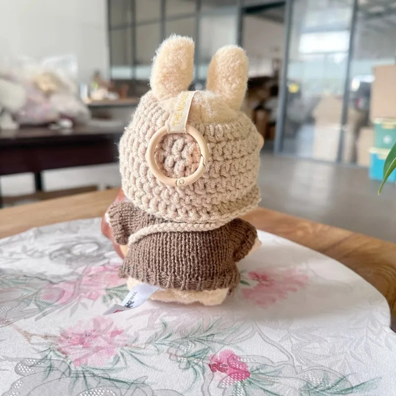 Abbigliamento All’Uncinetto per Bambole Labubu – Completo con Cappellino e Vestitino