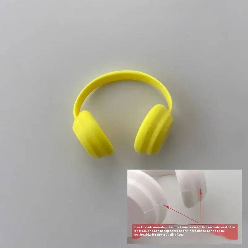 Cuffie Decorative per Bambola Labubu Mini – Accessorio Fashion DIY