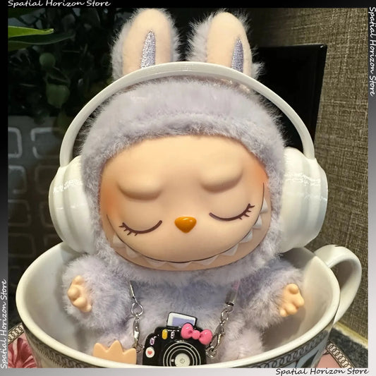 Cuffie Decorative per Bambola Labubu Mini – Accessorio Fashion DIY