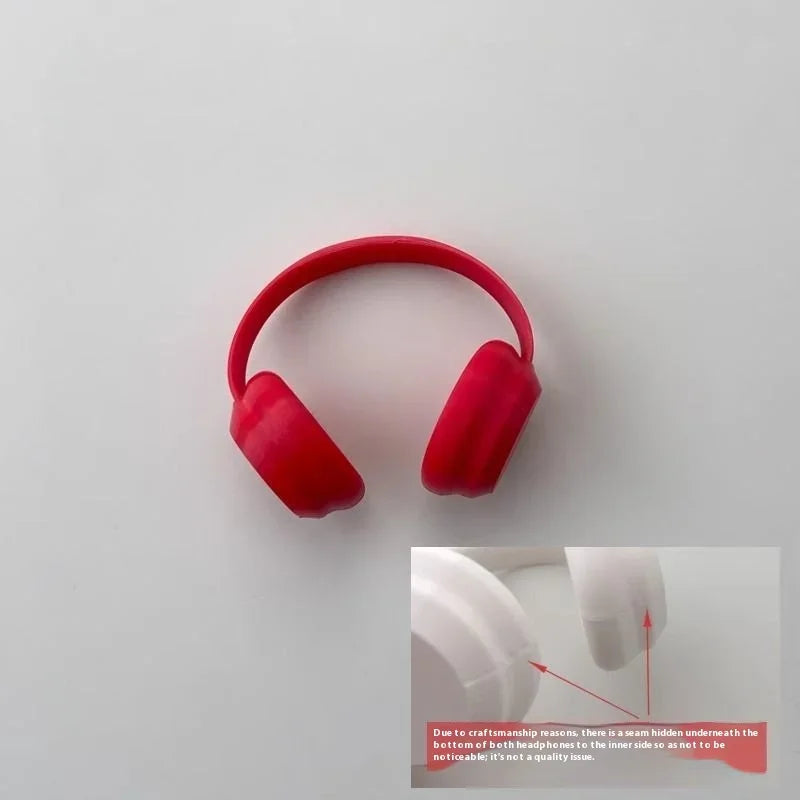 Cuffie Decorative per Bambola Labubu Mini – Accessorio Fashion DIY