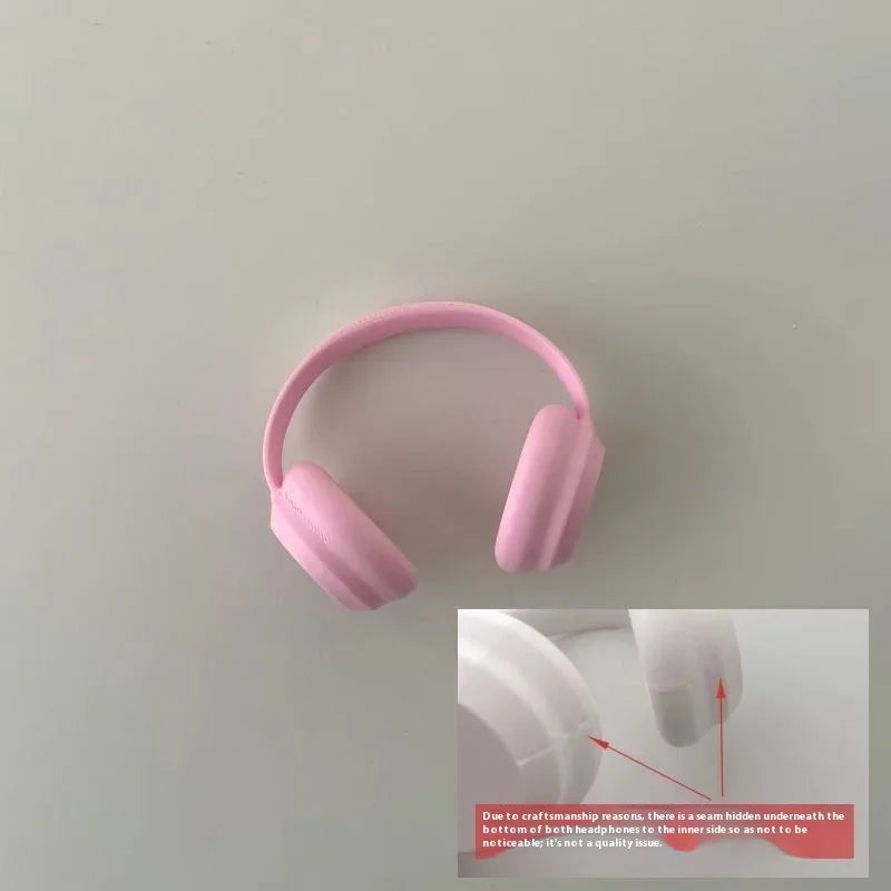 Cuffie Decorative per Bambola Labubu Mini – Accessorio Fashion DIY