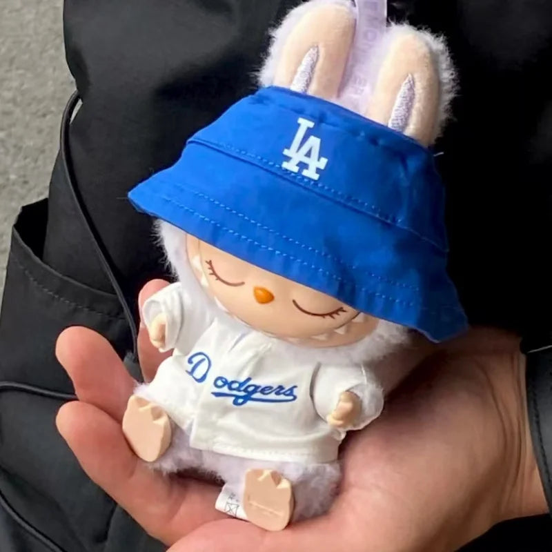 Outfit da Baseball per Bambole Labubu  – Completo Sportivo con Cappellino